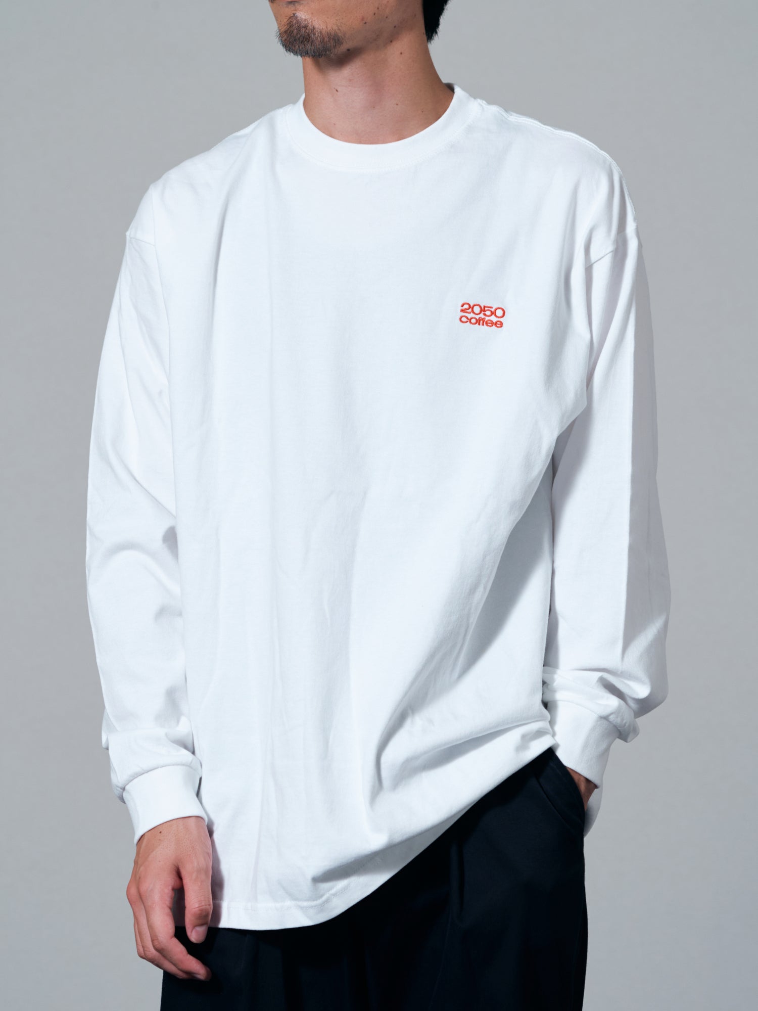 2050 Back Logo Long-sleeve T-shirts（Back Design）