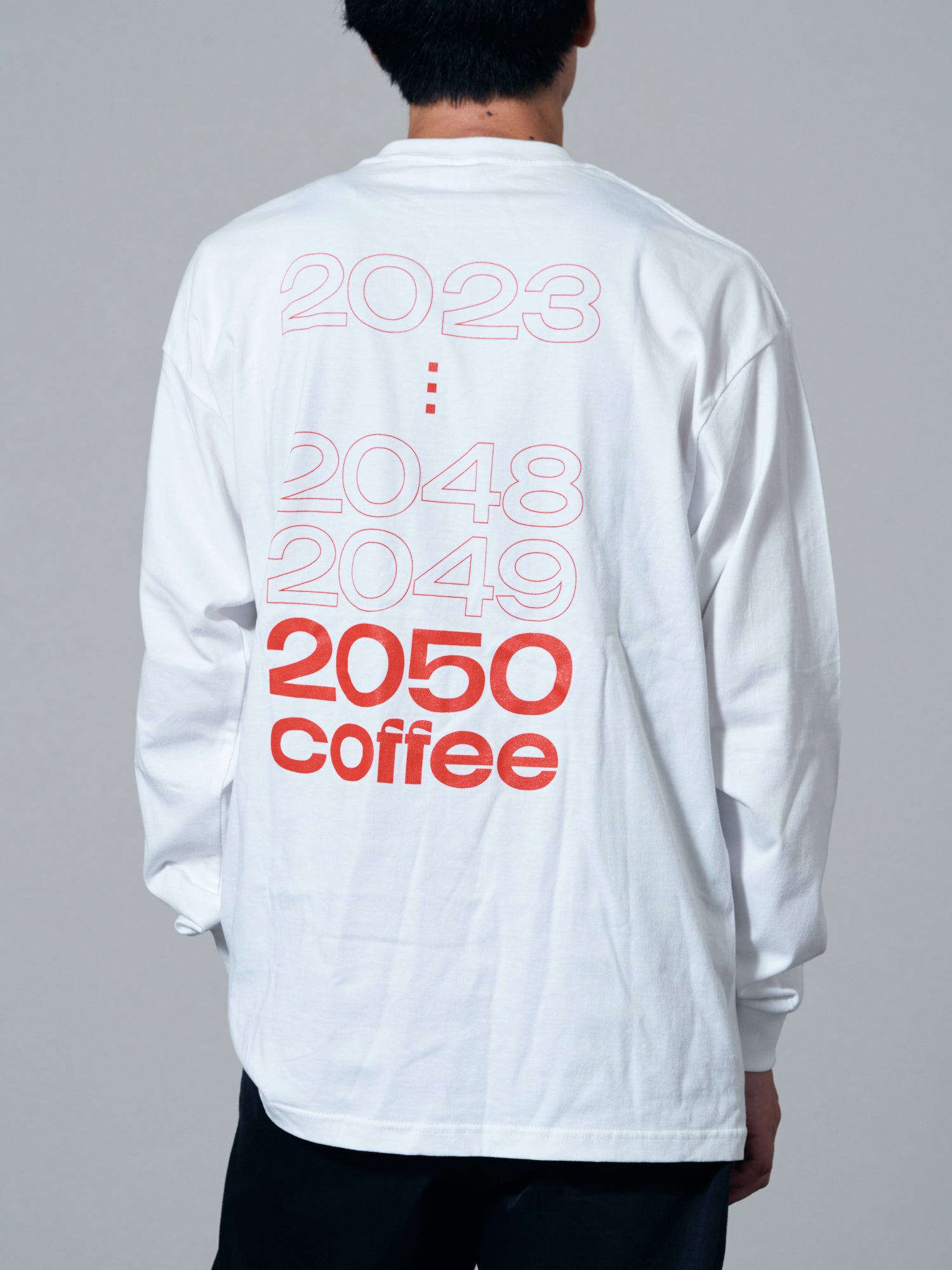 2050 Back Logo Long-sleeve T-shirts（Back Design）