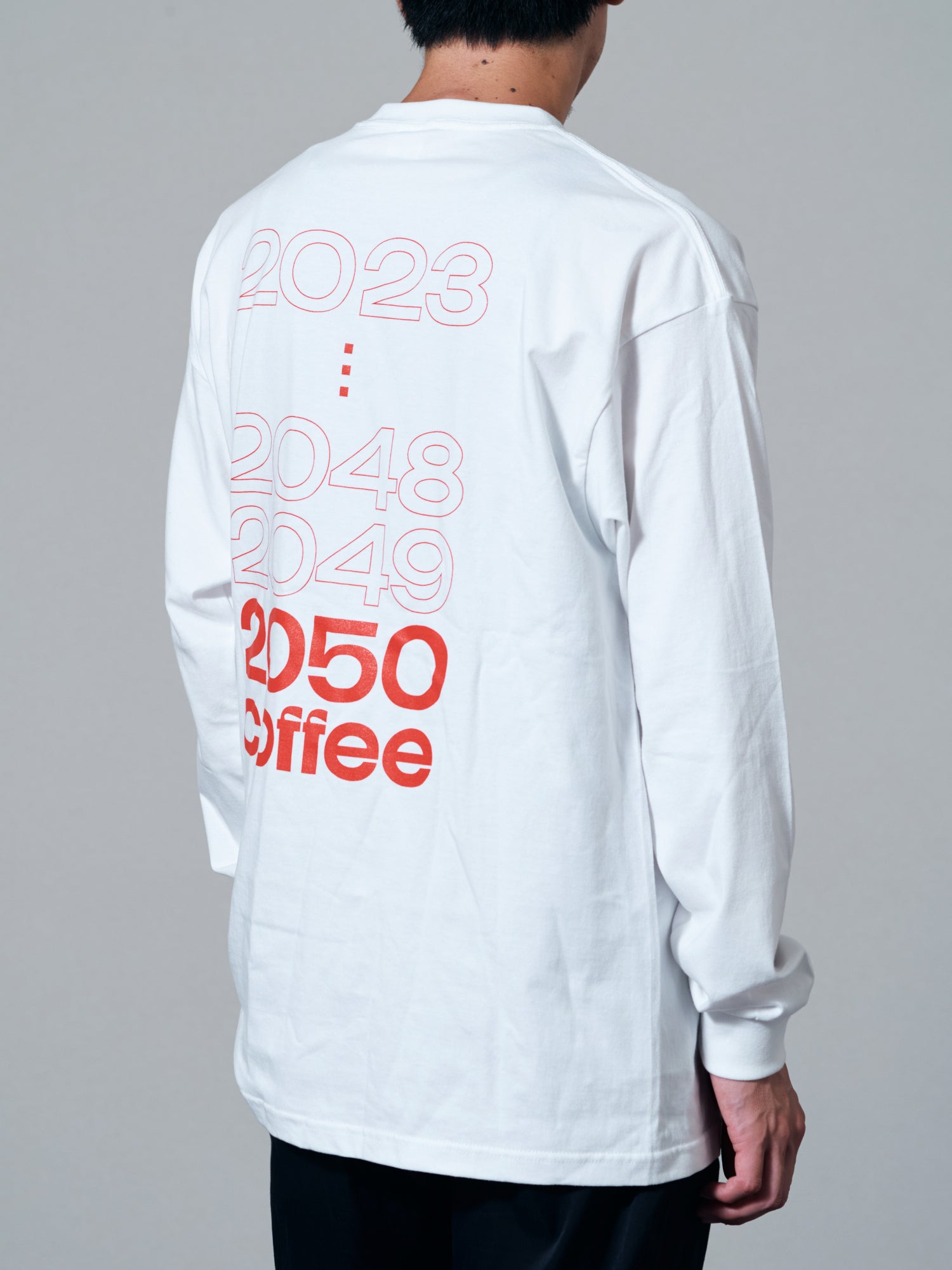 2050 Back Logo Long-sleeve T-shirts（Back Design）